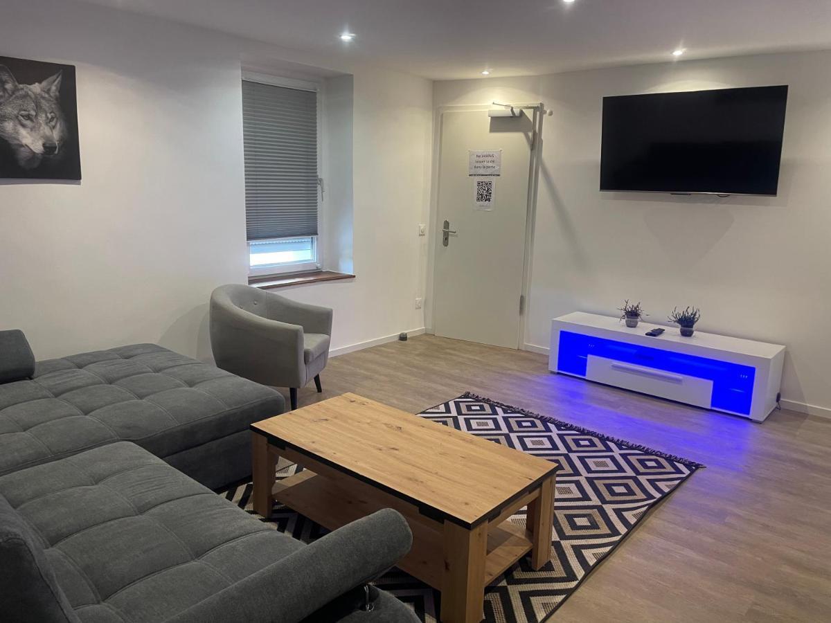 Superbe Appartement Au Rdc Avec Cheminee Villerupt Luaran gambar